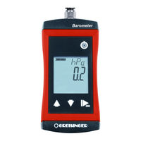 Ghm GREISINGER G 1111 Quick Reference Manual