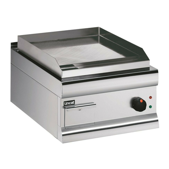 Lincat Silverlink 600 GS3 Installation, Operating And Service Instructions