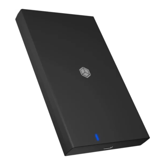 Icy Box IB-200T-C3 USB-C Enclosure Manuals