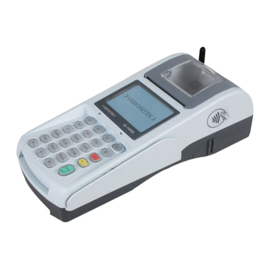 VisionTek GL-14 POS - Point-of-Sale terminal Manual
