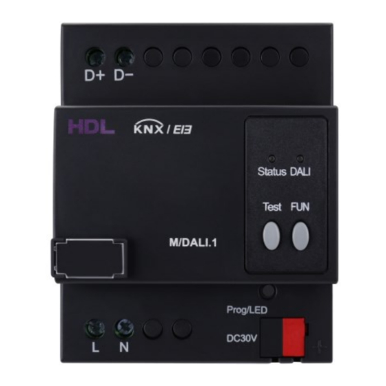 HDL KNX-DALI Manual