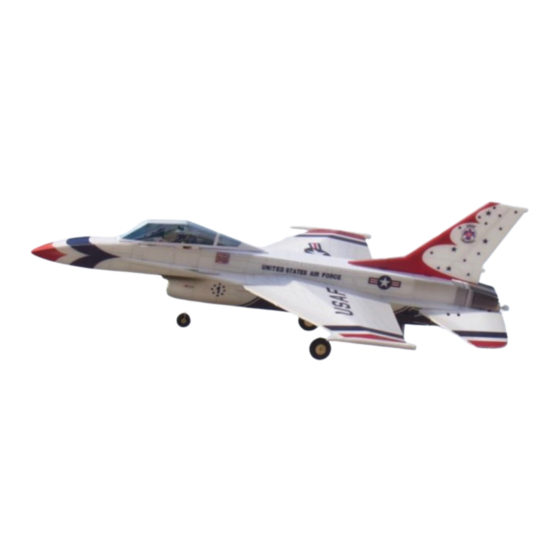 MinimumRC F16 Thunderbird Manuals