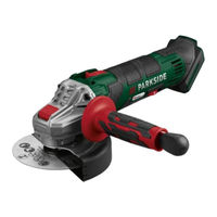 Parkside PWSA 20-Li D4 Translation Of The Original Instructions