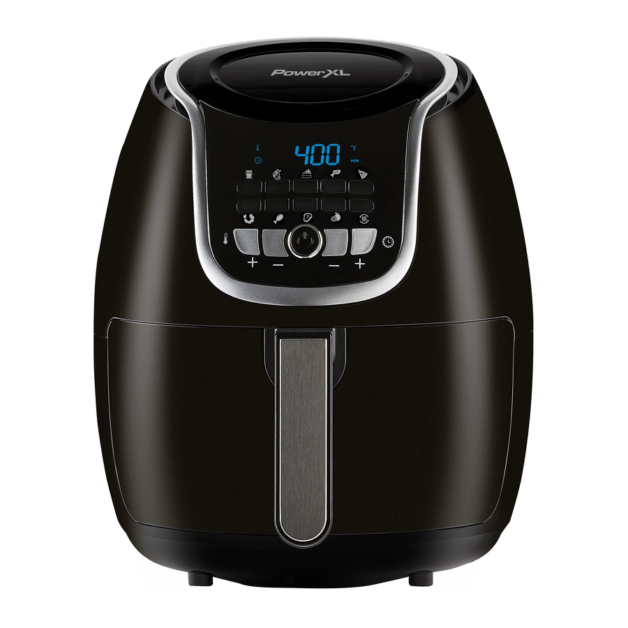 TriStar Power XL Vortex Plus Manual and Recipe Guide