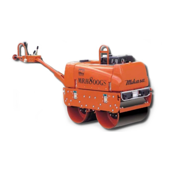 MULTIQUIP Mikasa MRH-800GS Operation And Parts Manual