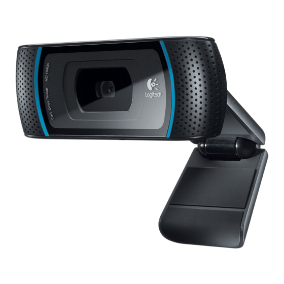Logitech HD Pro Webcam C910 Faq
