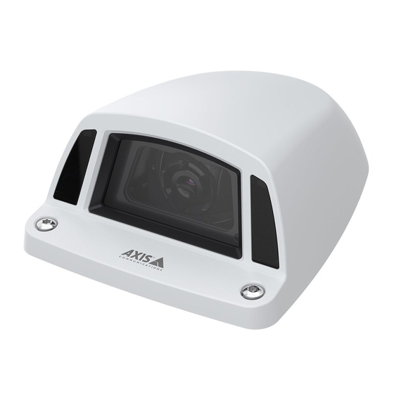 Axis P3925-LRE User Manual