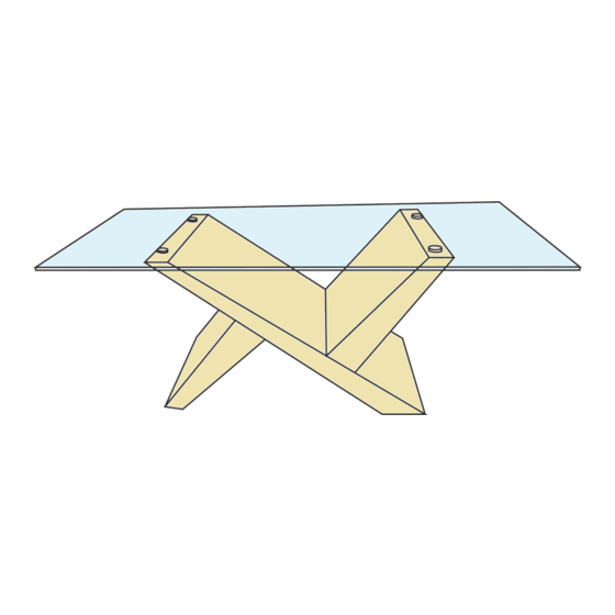 FURNITUREBOX TORINO TABLE Assembly Manual