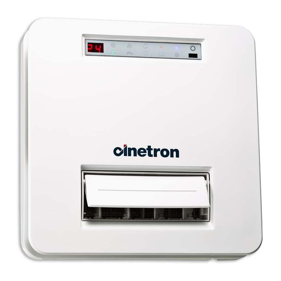 Cinetron CV-88W Manuals