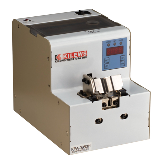 Kilews KFA-0850H Manuals