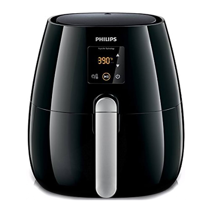 Philips HD9230 - Digital Airfryer Manual