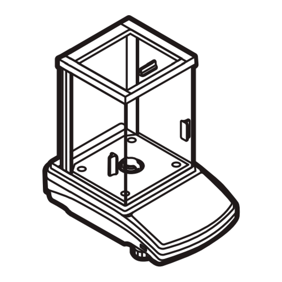 User Manuals: RADWAG AS X7 Analytical Balance