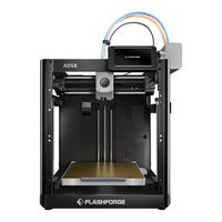 Flashforge AD5X User Manual