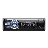 Sony CDXGT640UI - MP3/WMA/AAC Player CD Receiver Operating Instructions Manual
