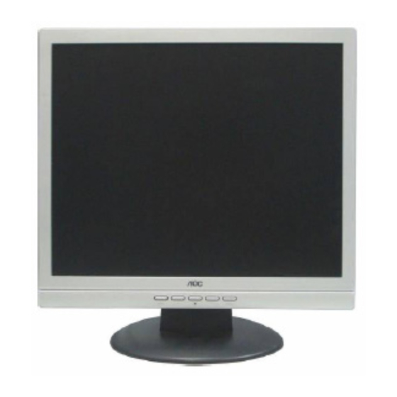 AOC 712Si Service Manual