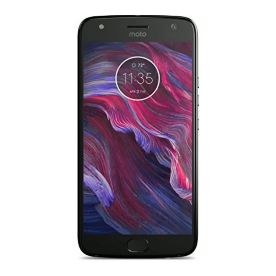 Motorola MOTO X4 Read Me