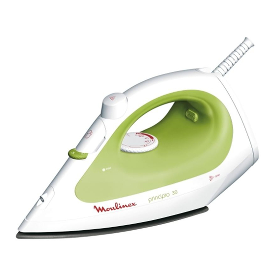 Moulinex IM2030 Principio Manual