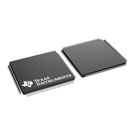 Texas Instruments RM46L852 ARM Controller Manuals