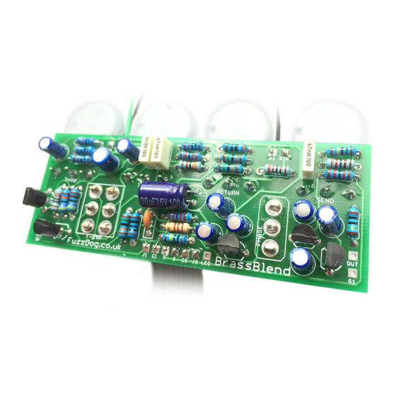 FuzzDog BrassBlender Manual
