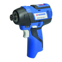 Berner 244460 Original Instructions Manual