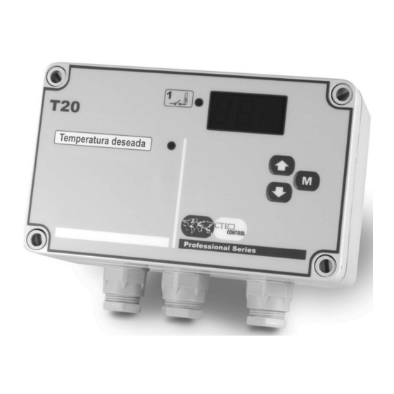 Kromschroder T20 Instructions For Installation, Use And Maintenance Manual