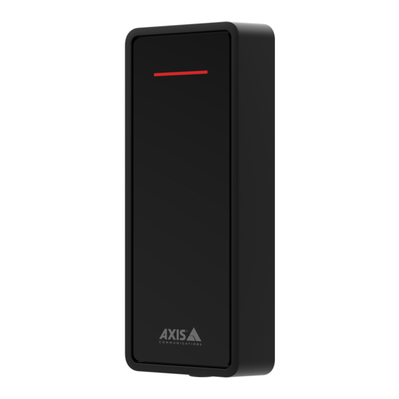 Axis A4 20-E Series User Manual