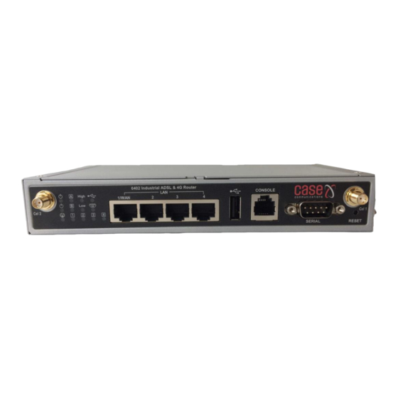 Case Communications 6402 Manual