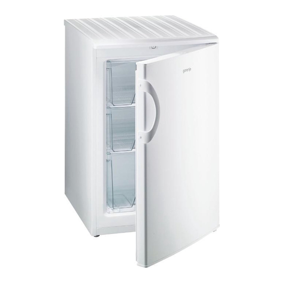 Gorenje F4092ANW Instructions For Use Manual