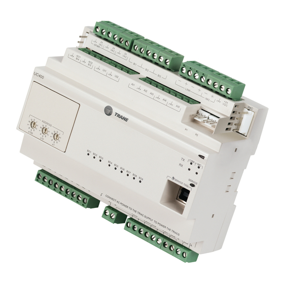 TRANE TRACER UC400 INSTALLATION INSTRUCTIONS Pdf Download ManualsLib