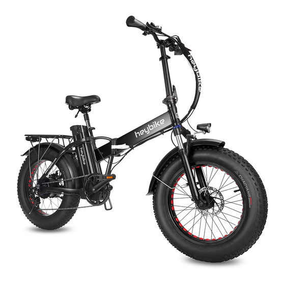 Heybike mars User Manual