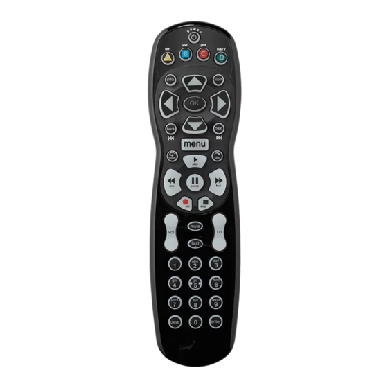 ARRIS MP2000 Universal Remote Control Manual and Setup Codes