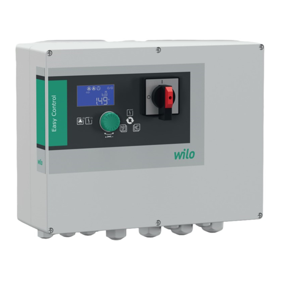 Wilo Control EC-L1 Series Installation And Operating Instructions Manual