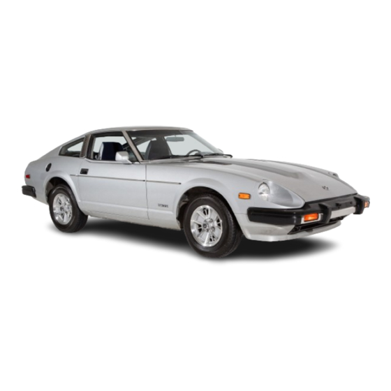 Datsun 280ZX 1981 Owner's Manual