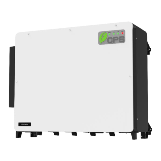 CPS SCH350KTL-DO/US-800 User Manual