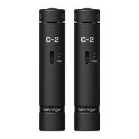 Behringer C-2 DARK EDITION User Manual