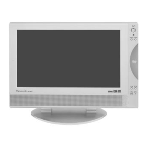 Panasonic TX-15LV1F Operating Instructions Manual