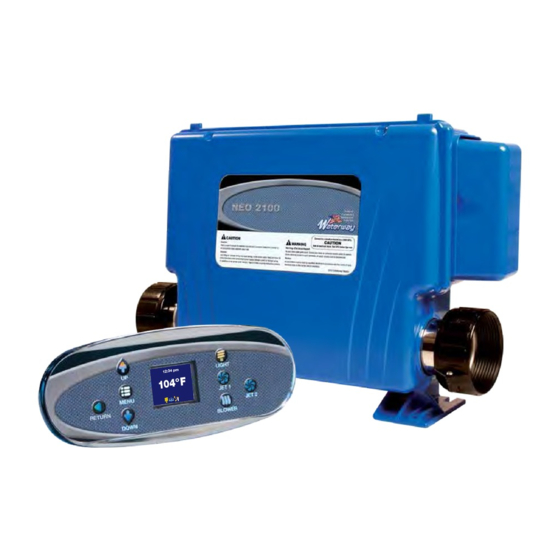 Waterway NEO 2100 Instruction Manual