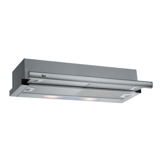 Teka TLR62 Manuals