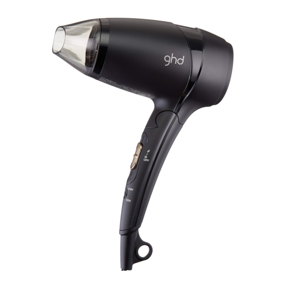 ghd Flight Travel Hair Dryer Manuals