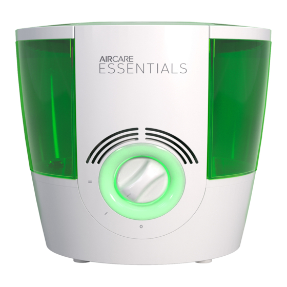 Aircare Essentials Ozark Setup Manual And Owners Manual