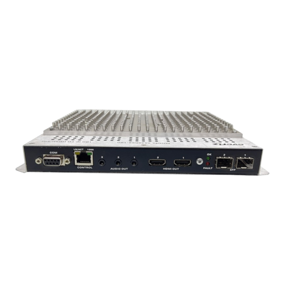evertz 2430RX2-10G Series User Manual