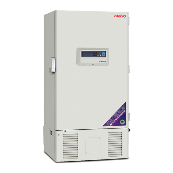 Sanyo MDF-U500VXC Ultra-Low Freezer Manuals