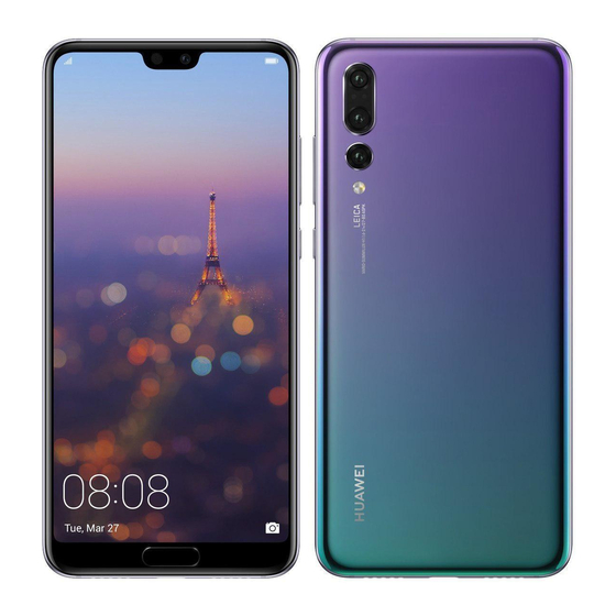 HUAWEI CLT-L29 QUICK START MANUAL Pdf Download | ManualsLib