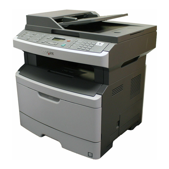 Lexmark X264DN Reference Manual