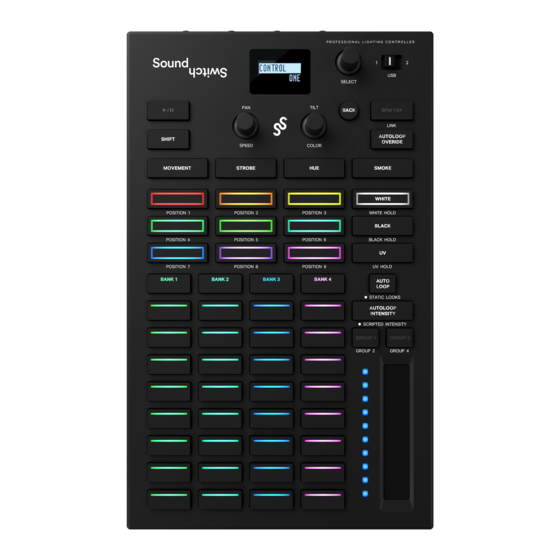 SoundSwitch Control One Quick Start Manual