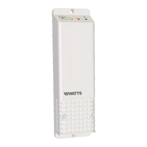 Watts BT-WR02 H&C RF Installation Manual