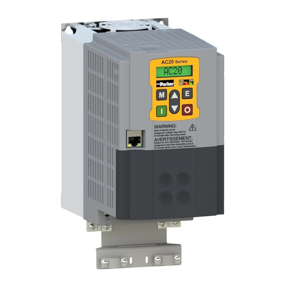 Parker AC20 Series Hardware Installation Manual