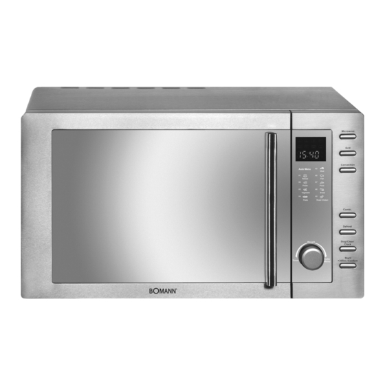 BOMANN MWG 2281 H CB Instruction Manual