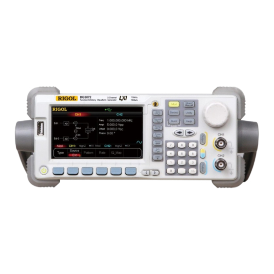Rigol DG5000 Series Manual