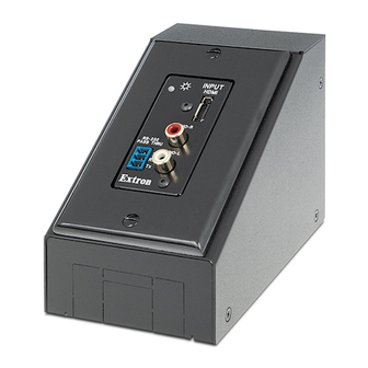 Extron electronics Surface Mount Boxes SMB 101 Specifications